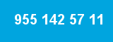 955 142 57 11 955 142 57 11